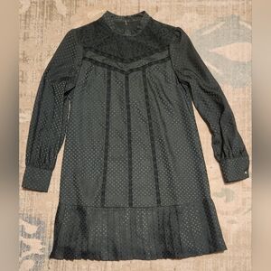 Ted Baker Chllo dress. Dark Green. Size 2. EUC